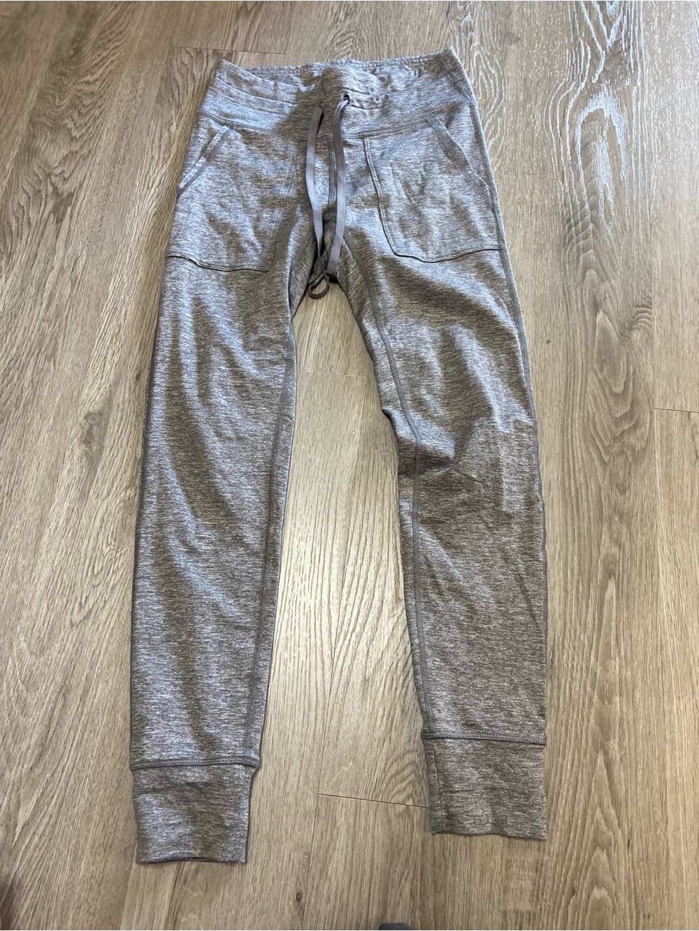 aerie Heather Gray Women's Jogger Legging with Drawstring